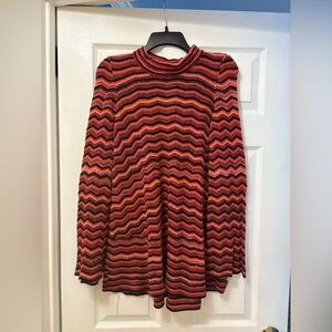 Free people bell sleeve sweater tunic